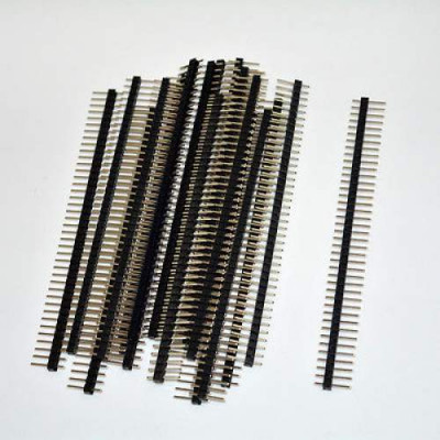 40 Pin Male Pin Header Connectors 2mm Pitch 10mm long