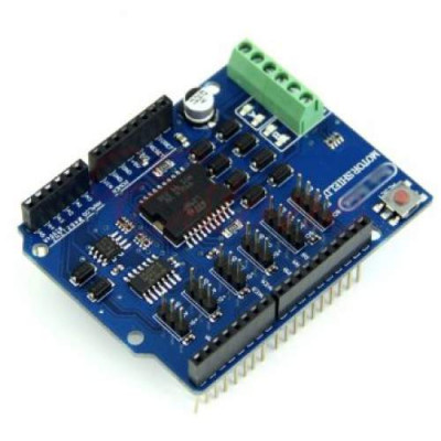 L298P Shield R3 DC Motor Driver Module 2A H-Bridge 2 way For Arduino UNO 2560 L298P Shield R3 DC Motor Driver Module 2A H-Bridge 2 way For Arduino UNO 2560