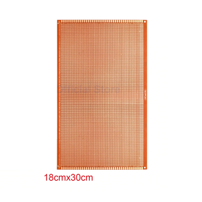 Single Side Copper Prototype Pcb Universal Board 18x30 Cm