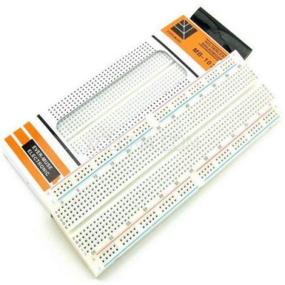 Mb102 830 Points Solder Less Pcb Bread Board Prototype Board