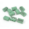 10 PCS x 3 PIN 5mm PITCH TERMINAL BLOCK PCB CONNECTORS AC 300V 10A 