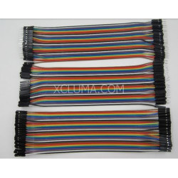 120 Pcs | Male To Female|Male To Male|Female To Female|Jumper Wires 20Cm