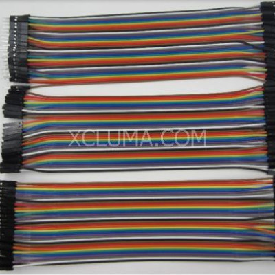 120 Pcs | Male To Female|Male To Male|Female To Female|Jumper Wires 20Cm