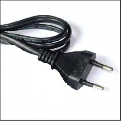 2 Pin Mains Supply Cord Cable approx 1.8meter