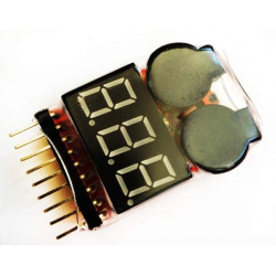 2 IN1 Tester Low Voltage Buzzer Alarm 1-8S Lipo Li-on Fe RC Helicopter Airplane Boat Battery Digital Voltage Meter Monitor 2 IN1 Tester Low Voltage Buzzer Alarm 1-8S Lipo Li-on Fe RC Helicopter Airplane Boat Battery Digital Voltage Meter Monitor