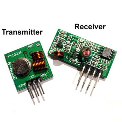433 Mhz RF TRANSMITTER + RECEIVER MODULE LINK KIT for ARDUINO OTHERS MCU 