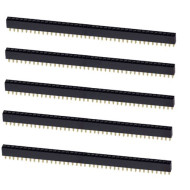 5 Pcs x 40 PIN FEMALE HEADER PIN 2.4MM FEMALE BERG STRIP PCB DIY 