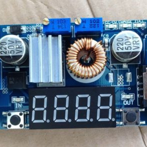 5A 75W USB CC CV DC-DC LED DRIVE LITHIUM CHARGER STEP-DOWN MODULE 
