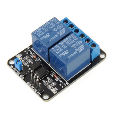 2 Channel 5V Relay Board Module Relay Expansion Board Arduino Raspberry