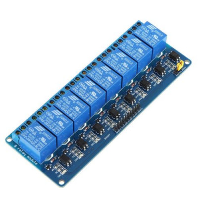 8 Channel 5V Relay Board Expansion Module Optocoupler Arduino Raspberry