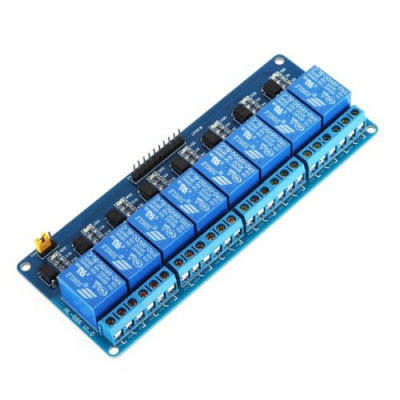 8 Channel 5V Relay Board Expansion Module Optocoupler Arduino Raspberry