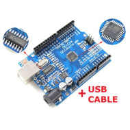 ARDUINO UNO R3 COMPATIBLE BOARD ATMEGA328P | CH340G | USB CABLE 