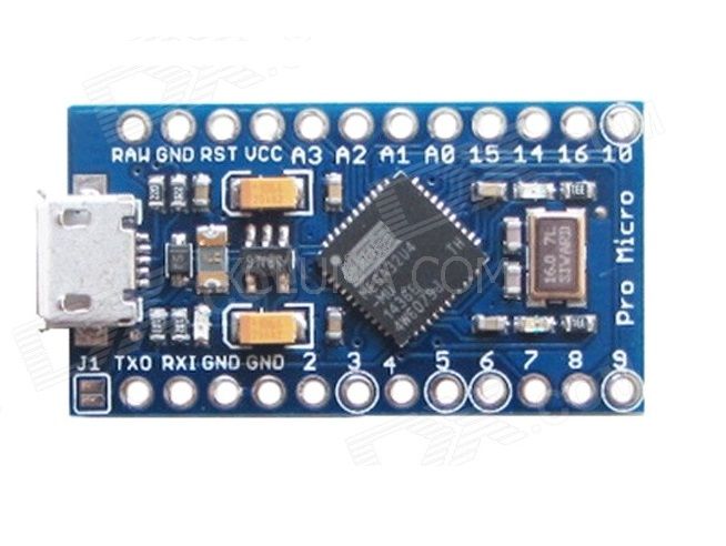 5V 100% Arduino kompatibel 16MHz Leonardo Entwicklungsboard mit ATmega32U4 
