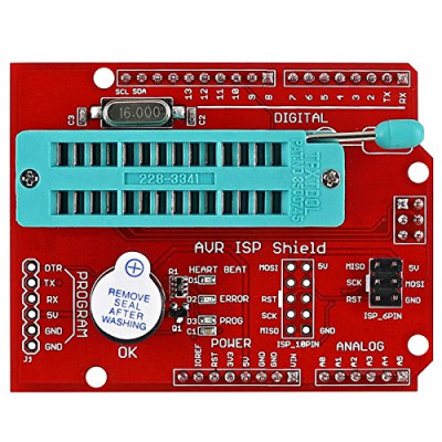 AVR ISP Shield Burning Bootloader Programmer for Arduino UNO R3 AA3468