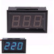 0. 56-Inch AC AC80-380V Two-Wire Digital Display AC Voltmeter, Blue 0. 56-Inch AC AC80-380V Two-Wire Digital Display AC Voltmeter, Blue