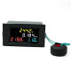 AC 200V - 450V 100A Three Phase 4 in 1 AC Voltmeter Ammeter Power Energy Meter Kwh Color Screen LED Display Single Three Phase AC 200V - 450V 100A Three Phase 4 in 1 AC Voltmeter Ammeter Power Energy Meter Kwh Color Screen LED Display Single Three Phase