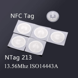 5 Piece x NFC Tag Ntag213 Sticker 25mm Stickers 13. 56Mhz Iso14443A Nfc Tags for All NFC Enabled Phone 5 Piece x NFC Tag Ntag213 Sticker 25mm Stickers 13. 56Mhz Iso14443A Nfc Tags for All NFC Enabled Phone