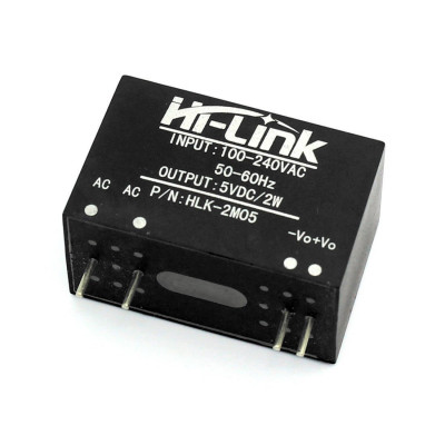 HLK-2M05 HLK2M05 Power Module AC 220V to 5V DC 2W Step-Down Voltage Regulator Isolation Supply