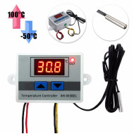 xh-w3001 temperature controller w3001 Incubator Thermostat Control Probe, Incubator Temperature Controller (220V AC Input Voltage)