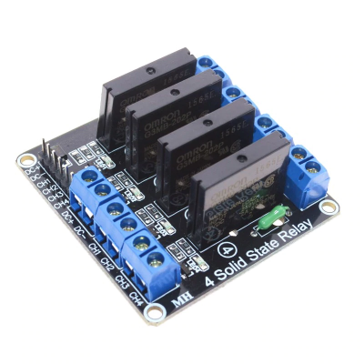 5V 4 Channel OMRON SSR Low Level Solid State Relay Module