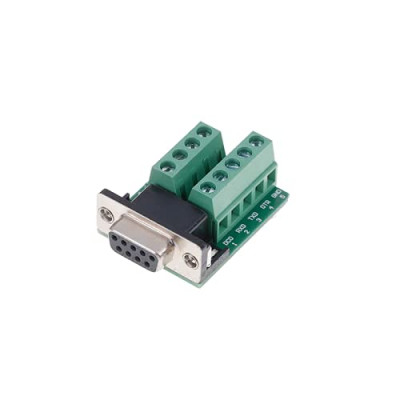 RS232 Serial To Terminal DB9 Female Type Adaptor 