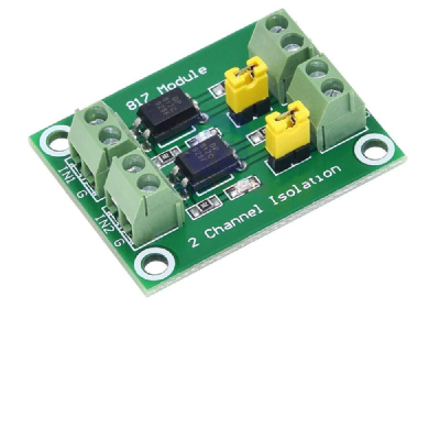 PC817 2 Channel Optocoupler Isolation Board DC 3.6 -30V Driver