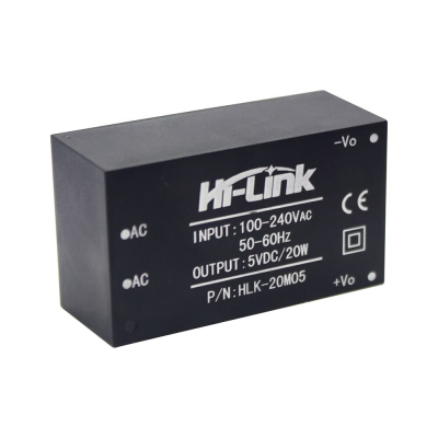 HLK-20M05 Isolated 220v to 5v 4000ma Power Supply Module