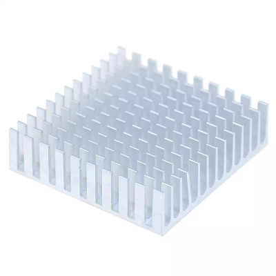  Aluminum Radiator IC Heat Sink Heat Sink 40 x 40 mm x 11 mm White