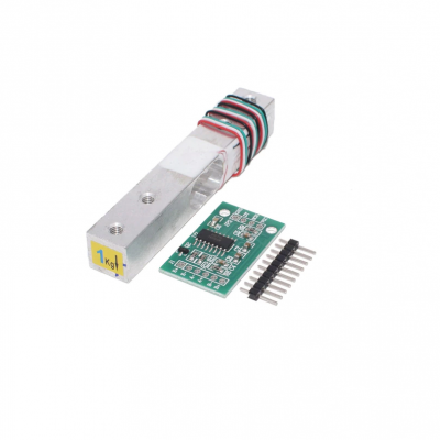 1kg Load Cell Weight Sensor with HX711 ADC Converter