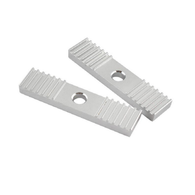 GT2 3D Printer parts Timing Belt Fixing Piece Clamp with aluminum tooth plate 9*40mm oxidation treatment