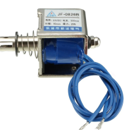 JF-0826B DC 24V 20N 10mm Stroke Push-Pull Type DC Solenoid Electromagnet Linear Motion