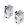 3D Printer V6 Aluminium Heater Block Hot End Heating Block 3D Printer V6 Aluminium Heater Block Hot End Heating Block
