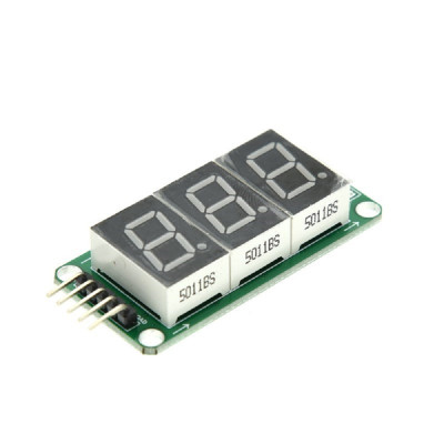 74HC595 3 digits static drive 3-segment digital tube display module