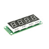 74HC595 4 digits static drive 4-segment digital tube display module 74HC595 4 digits static drive 4-segment digital tube display module