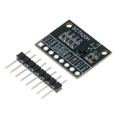 SC7A20H High Precision 3-Axis Gravity Acceleration Tilt Angle Sensor Module IIC/SPI Transmission SC7A20H High Precision 3-Axis Gravity Acceleration Tilt Angle Sensor Module IIC/SPI Transmission