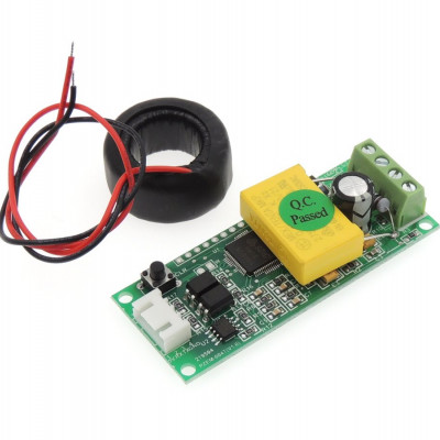 Pzem-004T AC 80~260V 100A Mini Multifuncion Power Energy Amp Voltage Monitor Meter Communication Module with CT Coil