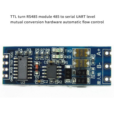 TTL Module for RS485 485 to UART Serial Mutual Conversion Level Hardware Automatic Flow Control