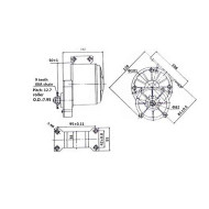 MY1016Z2 36V 250W Electric Motor for E-Bike, Electric Tricycle ,DIY EBike Project