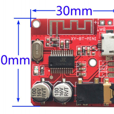 Dmyond 4pcs Bluetooth 4.1 Amplifier Module Mini MP3 Lossless Decoder Board Car Speaker Amplifier Board WAV+APE+FLAC+MP3 