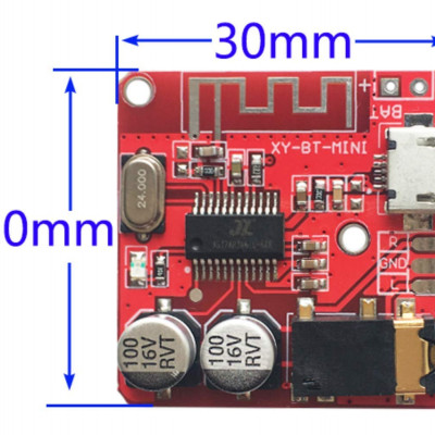 Mini MP3 BLE Bluetooth 4.1 Lossless Decoder Board Bluetooth Receiver Board for Car Speaker Amplifier