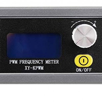 XY-KPWM PWM Signal Generator 1 Channel 1Hz-150KHz PWM Pulse Frequency Duty Cycle Adjustable Module LCD Display ON Off Button