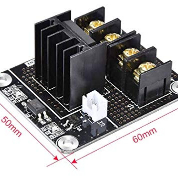 3D Printer Heated Bed Power Module High Current 210A MOSFET Upgrade RAMPS 1.4 3D Printer Heated Bed Power Module High Current 210A MOSFET Upgrade RAMPS 1.4
