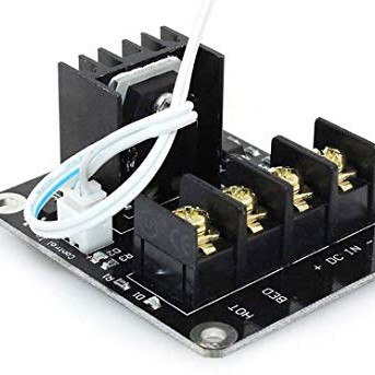 3D Printer Heated Bed Power Module High Current 210A MOSFET Upgrade RAMPS 1.4 3D Printer Heated Bed Power Module High Current 210A MOSFET Upgrade RAMPS 1.4