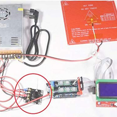 3D Printer Heated Bed Power Module High Current 210A MOSFET Upgrade RAMPS 1.4