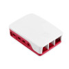 case case for Raspberry Pi 4 Pi4 Two-Part ABS Construction Red White