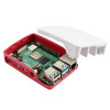 case case for Raspberry Pi 4 Pi4 Two-Part ABS Construction Red White