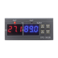 STC-3028 STC3028 Digital Temperature Humidity Controller Home Fridge Thermostat Hygrometer Control Switch AC 110 220V STC-3028 STC3028 Digital Temperature Humidity Controller Home Fridge Thermostat Hygrometer Control Switch AC 110 220V