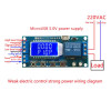 1 Channel 5V Delay Off Cycle Timer 0.01s-9999mins Trigger Delay Switching Relay Module with LCD Display with Micro USB Port