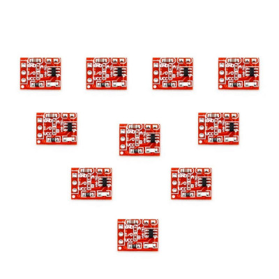 10Pcs TTP223 Key Switch Module Button Self-Locking/No-Locking Touch Capacitive Switches