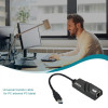 USB 3.0 to Ethernet Adapter, Foldable USB 3.0 to 10/100/1000 Gigabit RJ45 Network LAN Adapter, Support Windows, Linux & Mac